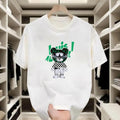 Trendy Streetwear Pure Cotton T - shirt for Youth | Cool Bear Print for Casual Hangouts Hoodie, Sweatshirt | GrindPrints.com