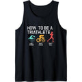 Triathlete Tshirt Swimmer Cyclist Runner - Triathlon Gifts Tank Top Made in USA Hoodie, Sweatshirt | GrindPrints.com
