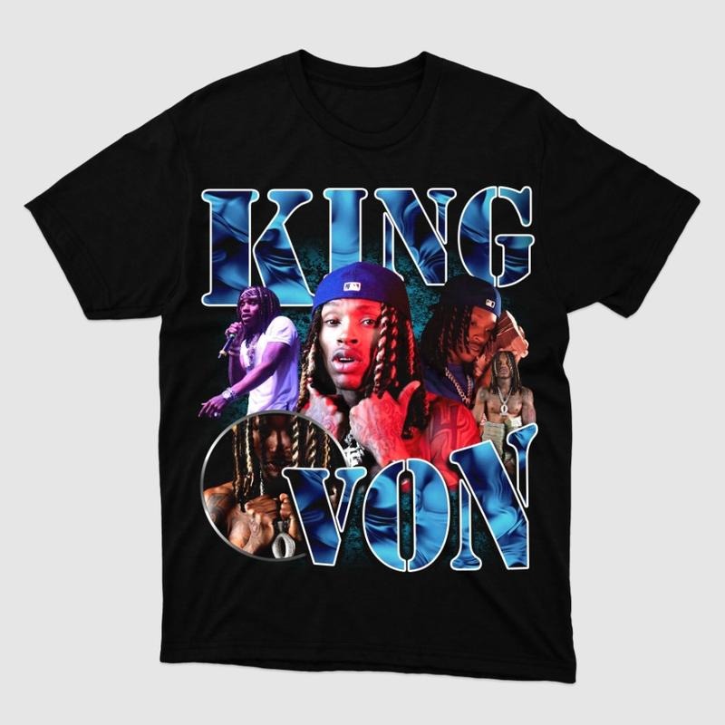 Tricou King Von Tee Hoodie, Sweatshirt | GrindPrints.com