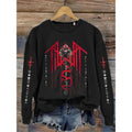 Trident Sleep Token North America Print Casual Print Vintage Sweatshirt - Hoodie, Gift For Fan Sleeves With Designs T-Shirts