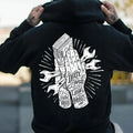 Troll Co Work Hard Dirty Hands Clean Money T-shirt Sweatshirt Hoodie, Trending Mechanic Unisex Shirt, Back Side Printed...