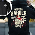 Troll Co Working Harder Than An Ugly Stripper T-shirt - Crewneck Sweatshirt