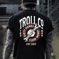 Troll Co Workwear Dirty Hands Make Clean Money T-shirt Sweatshirt Hoodie, EST 2017 Trending Mechanic Unisex Shirt, Back...