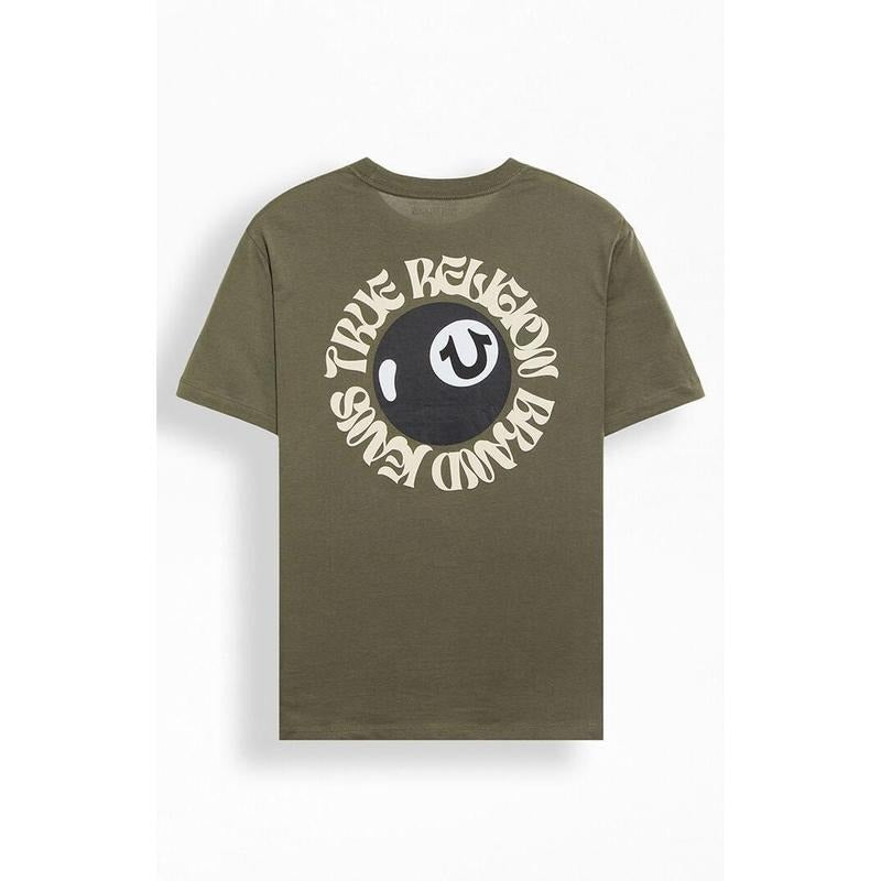 True Religion Men's Billiards Puff T-Shirt - Multicolor Hoodie, Sweatshirt | GrindPrints.com