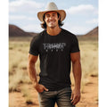 Trum 45-47 MGA US Flag T-Shirt Trum T Shirt Trum Us Flag 45 47 T-Shirt Printed Front and Back Trum Support Black T-Shirt...