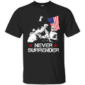 Trum Never Surrender T-shirt, Trum Assassination Attempt T-Shirt, Praying for President Trum Shirt, Bloodied Trum Fist...