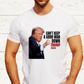 Trum Shot Shirt, Can't Keep Good Man Down Tees, Trum Supporter T-shirt, Unisex Election Shirt, President Trum Shirt, Gift...