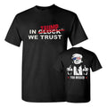 Trum You Missed In Trum We Trust 2024 Unisex Cotton 2-Side Funny T-Shirt, Trum Never Surrender Vance USA Flag Shirt, Trum...