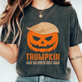 Trumkin Shirt, Pumpkin Shirt, Trum 2024 Shirt, Make America Great Again Shirt, Funny Halloween Shirt, Unisex Short Sleeve...
