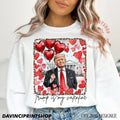 Trummmp is my valentine T-Shirt, Sweatshit, Hoodie, Retro Valentines Shirt, Funny TrummmpShirt, Funny Valentines Shirt,...