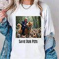 Trummp Save Our Pets Shirt, Save Our Cats Shirt, Trummp Debate Shirt, Trummp And Kamalla Debate Shirt, Trum Fight Shirt,...