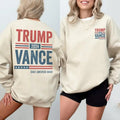 Trummp Vance 2024 2 Sides Shirt, Take America Back Sweatshirt, Trummp Merch MAGA Hoodie, Trummp Vance Shirt For Sales,...