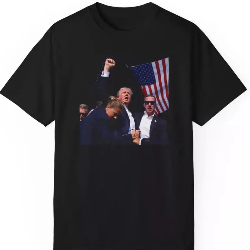 Trump ' 24 Rally tshirt , Trump Rally, Patriot Shirt, Unisex Tshirt, Hoodie, Sweatshirt | GrindPrints.com
