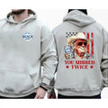 Trump 2024 Cowboy Western You Missed Twice Busch Light T-shirt Sweatshirt Hoodie, All Color Hoodie for Men and  Women