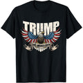 Trump 2024 Flag Take America Back Men Women Donald Trump T-Shirt made in usa Hoodie, Sweatshirt | GrindPrints.com