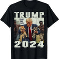 Trump 2024 Save the Cats Saying Debate T-Shirt | Unisex Cotton Tee Gift | Full Size Hoodie, Sweatshirt | GrindPrints.com