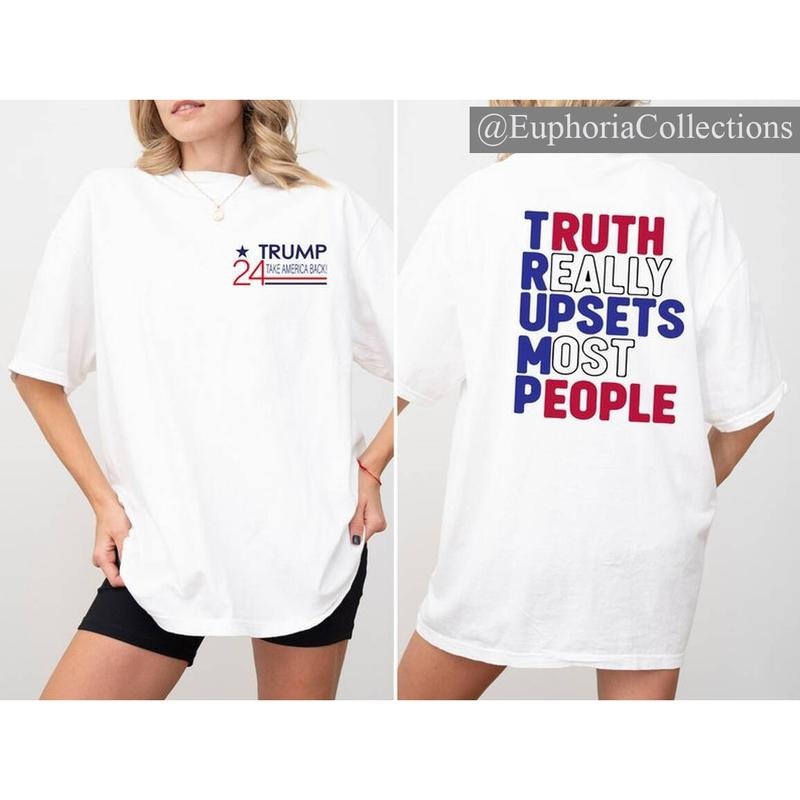 #Trump 2024 Shirt President #Trump #Donald.Trump Election Shirt Presidential Rally Support 2024 Retro Chic T-Shirts, Hoodie, Sweatshirt