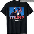 #Trump 2024 Survived Shot At Election Rally T-Shirt, #Trump Supporter Tee, Gift For #Trump Fans , Retro Chic Tee Hoodie,...