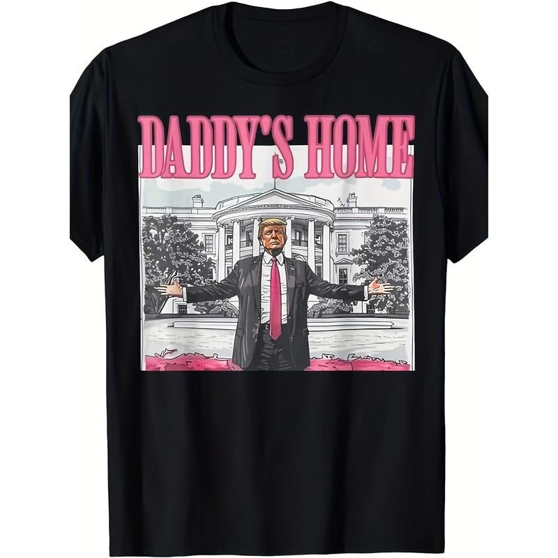 Trump 2024 Take America Back Daddy'S Home Trump Pink 2024 T Shirtstyle{N002}2 T-Shirts, Hoodie, Sweatshirt