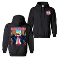 Trump 2025 Take America Back Daddy's Home Pink Bubble Gum Hoodie Sweatshirt T-Shirt