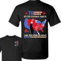 Trump 45th 47th Better Coverage Than 5g Unisex T-Shirt, Coverage Can You Hear Us Now Cotton Tee, Trump Won 2024 Shirt,...