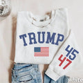 Trump 47 Crewneck Sweatshirt, Trump Train Shirt, Trump 2024, Donald Trump 47th President, Trump Sweater, Trumpshirt...