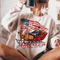 Trump Believe in the Magic of American Sweatshirt, Humorous Trump Christmas T-Shirt, Trump Santa Claus Sweater, Trump...