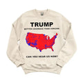 Trump Better Coverage Than Verizon T-Shirt, Trump 2024 Shirt, Trump Won Get It Over Cotton Crewneck Hoodie, Sweatshirt