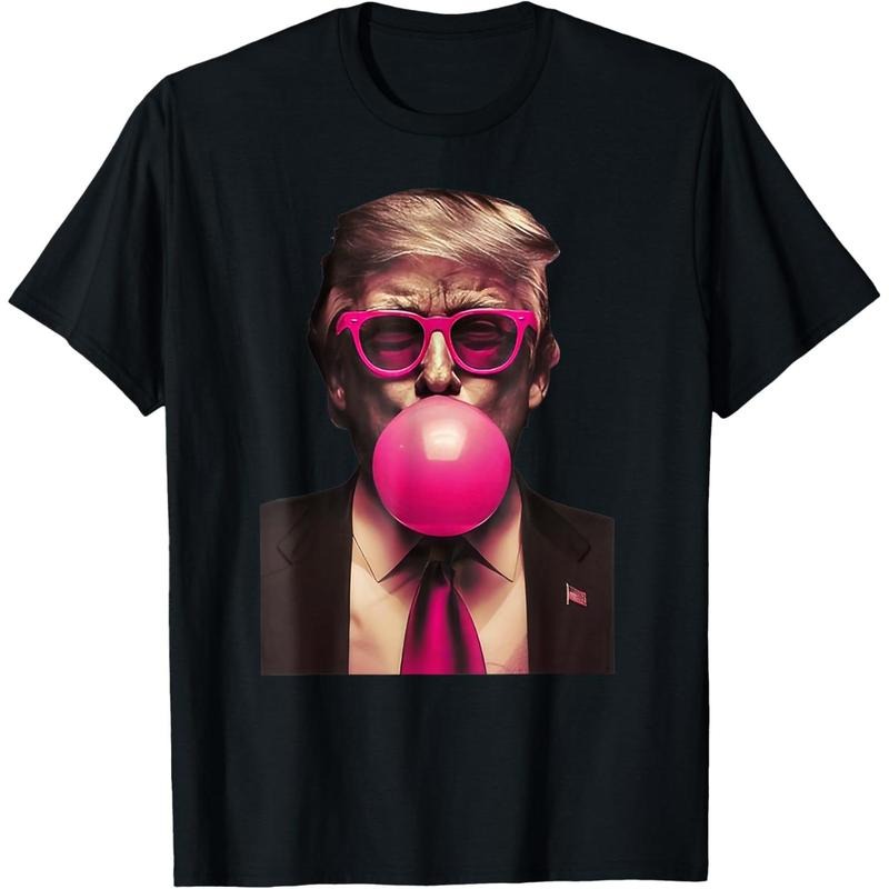 Trump Bubble Gum Funny T-Shirt made in usa Hoodie, Sweatshirt | GrindPrints.com