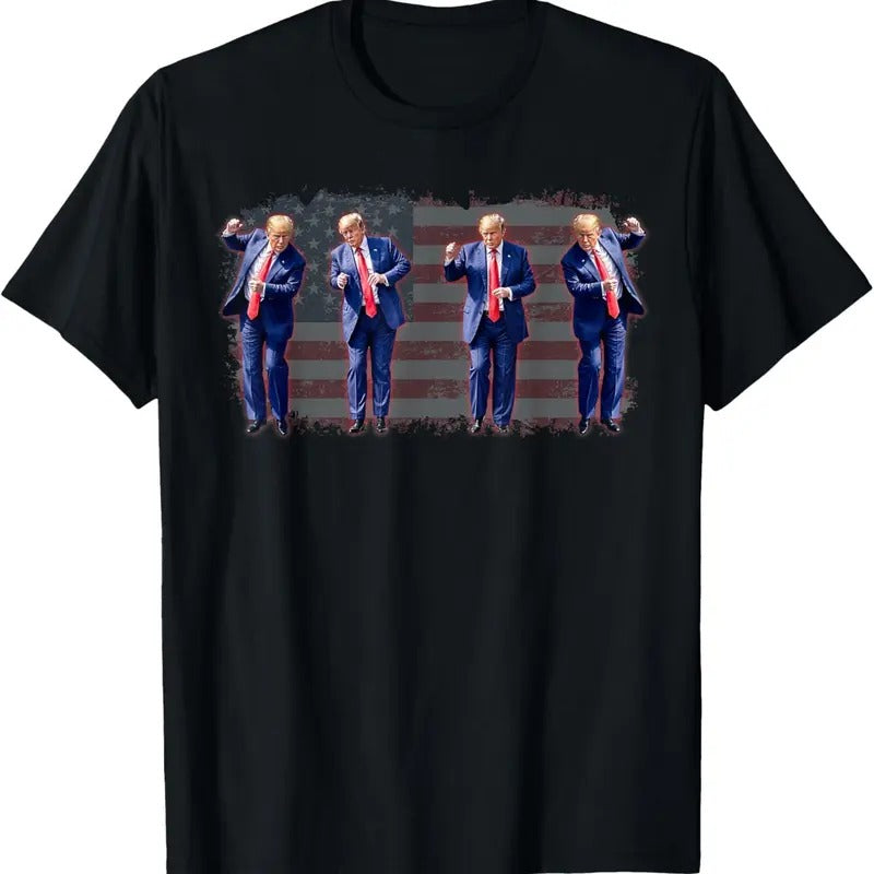 Trump Dance,Save America,Trump 2024,Trump 45 47,Funny Trump T-Shirt Hoodie, Sweatshirt | GrindPrints.com