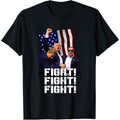 Trump Fight Fight Fight T-Shirt made in usa Hoodie, Sweatshirt | GrindPrints.com