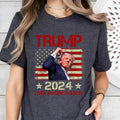 Trump Fist Pump Shot Assassination Attempt Trump 2024 Trump President Trump Hero Trump Survives Rally Trump Injured T-Shirts, Hoodie, Sweatshirt