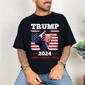 Trump Fist Pump Shot At T-Shirt, Trump 2024, Trump for President T-Shirt, Trump Hero, Trump Survives Rally, Trump...