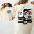 Trump Garbage Man in Trash Truck Tshirt, Trump Proud Maga 2024, Team Truump Take the Trash Out, Make America Great Again,...