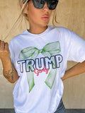 Trump Girly Graphic Top T-Shirts, Hoodie, Sweatshirt | GrindPrints.com