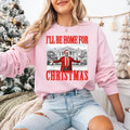 Trump I'll Be Home For Christmas Sweatshirt, Humorous Trummp T-Shirt, Trum Christmas Sweater, Trum Won Shirt, Republican...