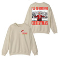 Trump I'll Be Home for Christmas Hoodie, Trump Christmas Pullover, Funny Trump Xmas Hoodie for Men, for Women - Menswear...