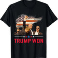 Trump JD Vance Won 2024 Inauguration Day 2025 47th President T-Shirt Hoodie, Sweatshirt | GrindPrints.com