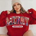 Trump Merry Christmas Sweatshirt, Trump Merry Christmas Shitter Was Full Shirt, Trump 2024 MAGA Shirt, Trump 45 47...