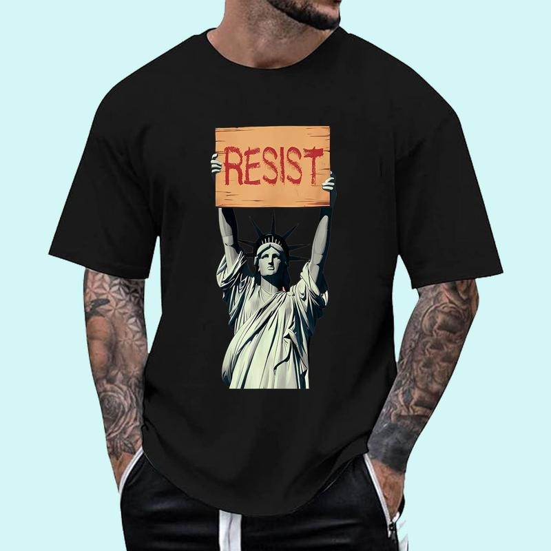 Trump Resist Trump Protest Anti Political Protest Cotton T-Shirts, Hoodie, Sweatshirt
