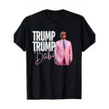 Trump Series T-shirt, Men's Short Sleeve T-Shirt, Casual and Comfortable Round Neck T-Shirt, Daily Wear Top Made in USA...