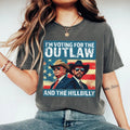 Trump Shirt, I'm Voting For The Outlaw And The Hillbilly 2024 Shirt, Trump Vance 2024 Shirt, Gifts for Trump Supporter,...