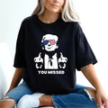 Trump Shirt, You Missed Trump Shirt, Assassination Attempt Trump T-Shirt, Middle Fingers Trump Tee, Presidential...