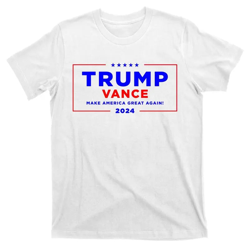 Trump Vance 2024 Make America Great Again T-Shirt Hoodie, Sweatshirt | GrindPrints.com