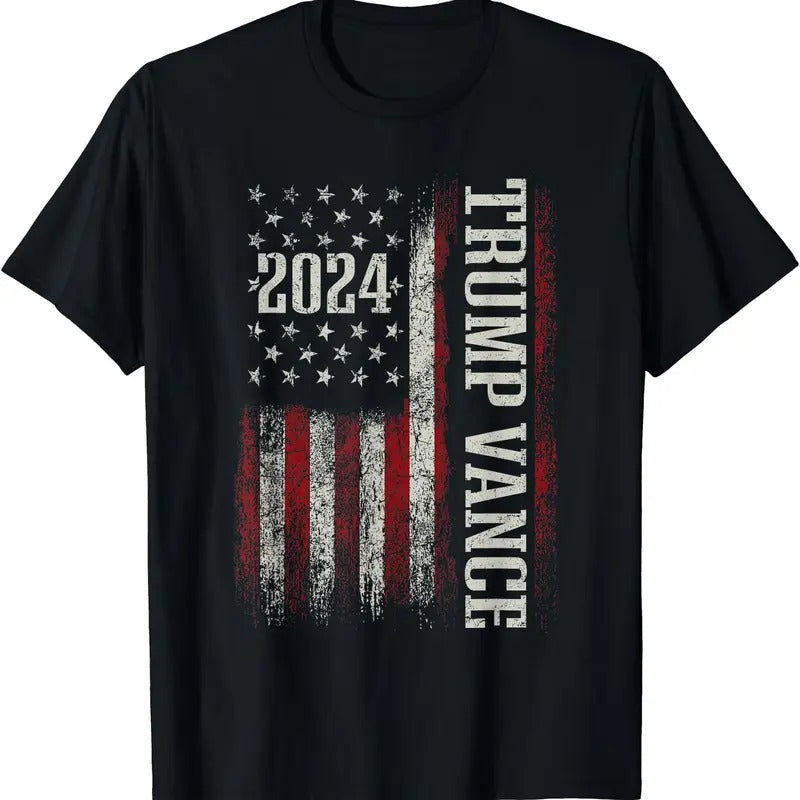 Trump Vance 2024 President Trump Supporter Re-Election T-Shirt Hoodie, Sweatshirt | GrindPrints.com