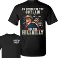 Trump Vance 2024 Western Cowboy Outlaw And Hillbilly T-Shirt, Trump Vance Shirt, You Mised Shirt, Trump Second Attempt...