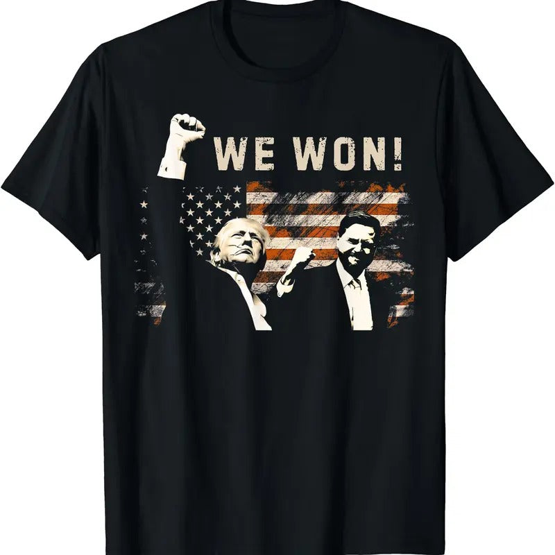Trump Vance We Won Win Inauguration Day 2025 47th President T-Shirt Hoodie, Sweatshirt | GrindPrints.com