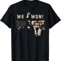 Trump We Won Wins Inauguration 47 US President 2025 Election T-Shirt Hoodie, Sweatshirt | GrindPrints.com