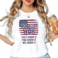 Trump Won Again T-Shirt - Election Shirt - Make America Great Again - Tee, Top Hoodie, Sweatshirt | GrindPrints.com