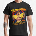 Trump Wrestling Meme Fake News Trumpamania Retro Vintage T-Shirt S-3XL Hoodie, Sweatshirt | GrindPrints.com